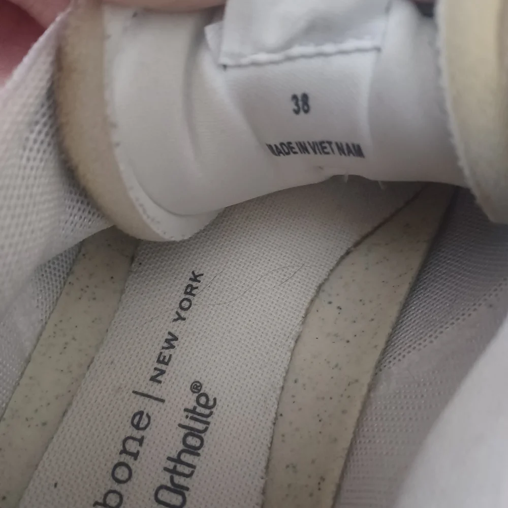 Rag & Bone Retro Court Sneakers Tan Sz 38 7.5 - Picture 9 of 9